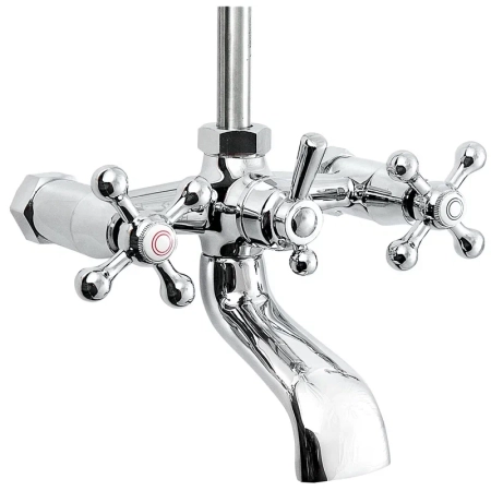 Душевая система Славен СЛ-ДВ-А60, хром, артикул СЛ-ДВ-А60