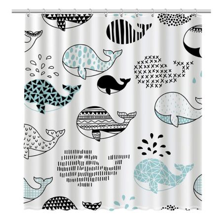 Штора для ванной комнаты FIXSEN DESIGN FX-2511, разноцветный, артикул FX-2511