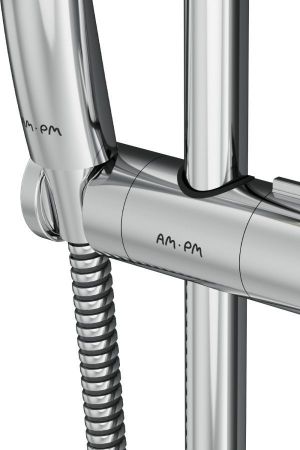 F0190000 Gem душ.комплект: ручн.душ 1 ф-ция d 110 мм, штанга 700, шланг 1 750 мм, хром, шт., артикул F0190000