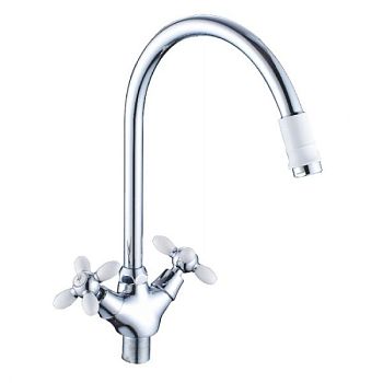 Смеситель для кухни Cron CN46127-8, белый