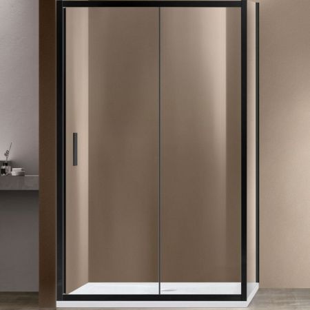 Душевые уголки Vincea Душевой уголок Garda VSR-1G9013CLB, 1300*900, черный, стекло прозрачное, , шт, артикул VSR-1G9013CLB