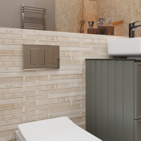 Клавиша для инсталляции CHARUS TM,
Серия: ROBUSTO
Материал: Нержавеющая сталь (SS 304)
Тип: Механический
Размер: 241*164*12
Цвет: Глянцевая сталь, артикул FP.310.GSS.05