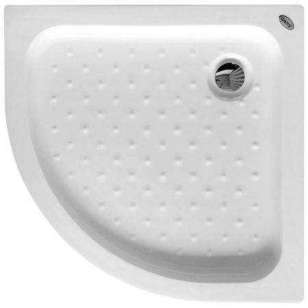 Акриловый поддон для душа Gemy 90х90х16 радиальный Белый, артикул ST07T