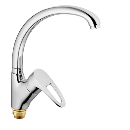 Смеситель для кухни FASHUN A4165-2, хром