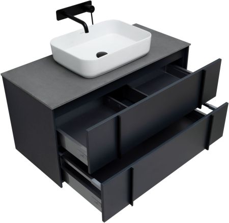 Тумба под раковину Allen Brau Reality 100 1.32007.AM антрацит матовый, артикул 1.32007.AM