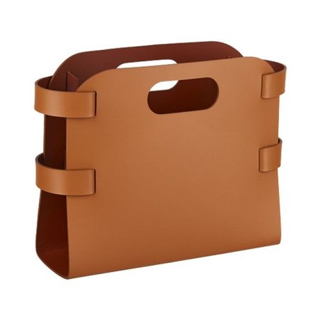 ADJ Журнальница, 16x36xH25 см., цвет: коньяк/бордо, артикул 9868.09/30