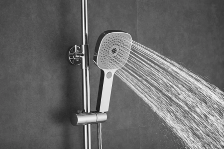 Душевая система Shevanik S9736, хром