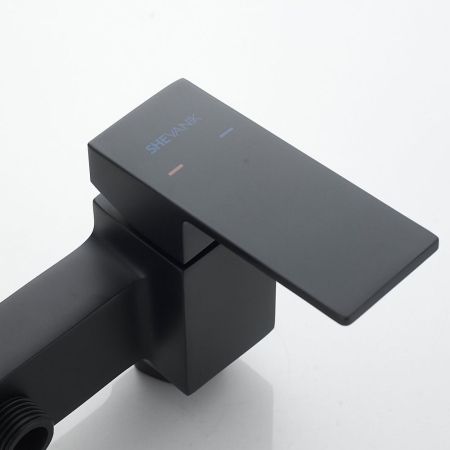 Гигиенический душ со смесителем Shevanik S9605H-1, черный