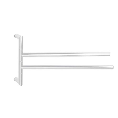 3SC Guy Полотенцедержатель двойной, поворотный, плечо 35см,цвет: белый матовый, артикул GU19BO