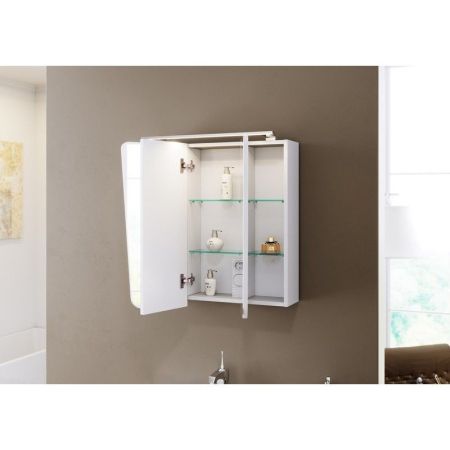 Зеркальный шкаф Aqwella 5 Stars Simphony 80 Sim.04.08/W Белый, артикул Sim.04.08/W