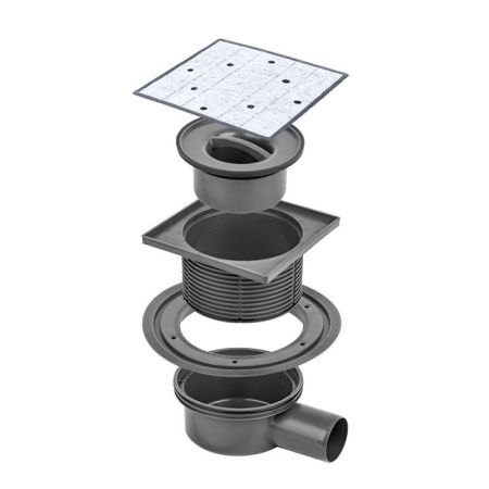 Трап с мультисифоном BETTOSERB 15х15 DESIGNER BEAUTY, артикул 13000085B