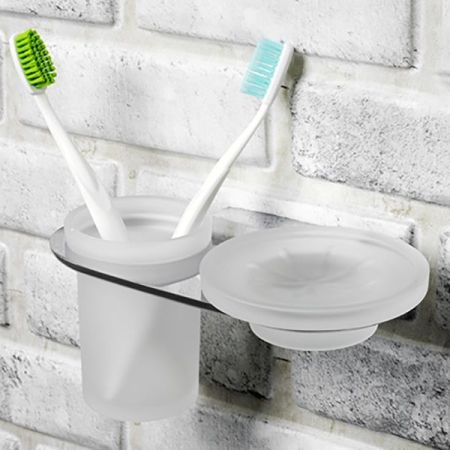 Держатель стакана и мыльницы WasserKRAFT Kammel K-8326 Хром, артикул K-8326