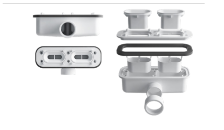 Сифон Vsph-D611 с гидрозатовром, артикул Vsph-D611