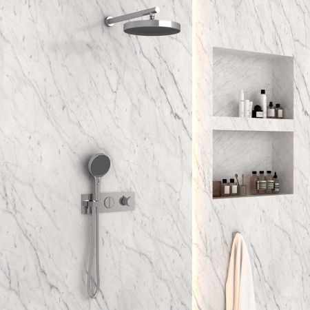 Душевой комплект Inspire VSFW-422TI2CH встраиваемый, хром, артикул VSFW-422TI2CH