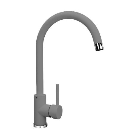 Смеситель для кухни Florentina АЛЬФА 313.01H.1123.307, серый шёлк, артикул 313.01H.1123.307