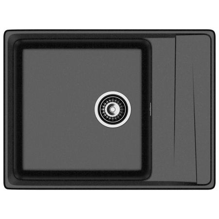Кухонная мойка GranFest LEVEL 660L, черный, артикул LV-660L черный