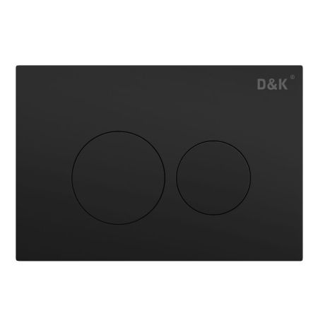 Клавиша смыва D&K Bayern DB1529025.2  (арт.инсталл DI8050127), черный, артикул DB1529025.2