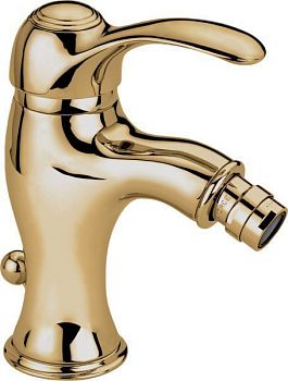 Emmevi Harmony, однорычажный смеситель для биде с донным клапаном, цвет бронза