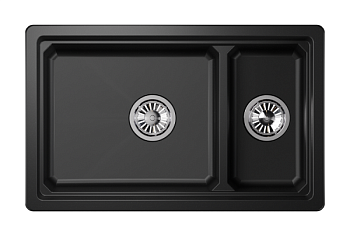 Кухонная мойка Granula 7304U, ШВАРЦ