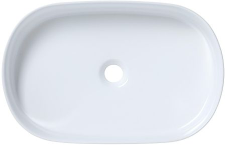 Раковина накладная Allen Brau Fantasy 55 4.11022.20 белый глянец, артикул 4.11022.20
