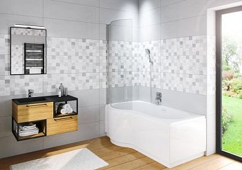 Шторка для ванны NOVIK Z108 DORADO правая*