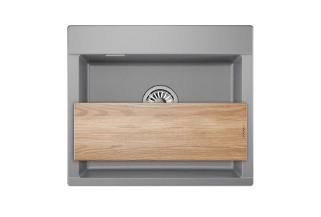 Кухонная мойка Granula 5804, АЛЮМИНИУМ, артикул 5804, АЛЮМИНИУМ