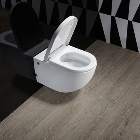 Унитаз Cerutti SPA C-376C 7277 с импульсным смывом с инсталляцией с сиденьем Микролифт, артикул CT7277