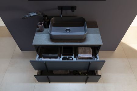 Тумба под раковину Allen Brau Reality 70 1.32004.AM антрацит матовый, артикул 1.32004.AM