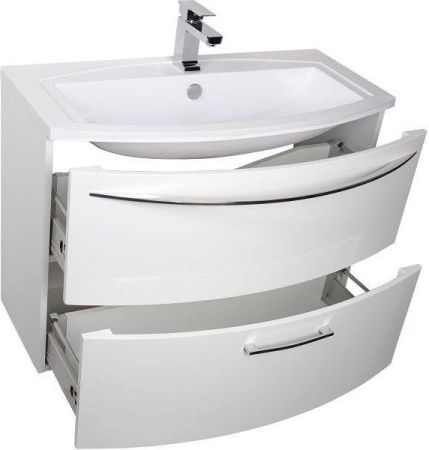Тумба под раковину De Aqua Лонг 90 белый Тумба под раковину De Aqua Лонг 90 белый