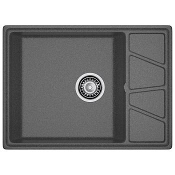 Кухонная мойка GranFest VERTEX 680L, графит
