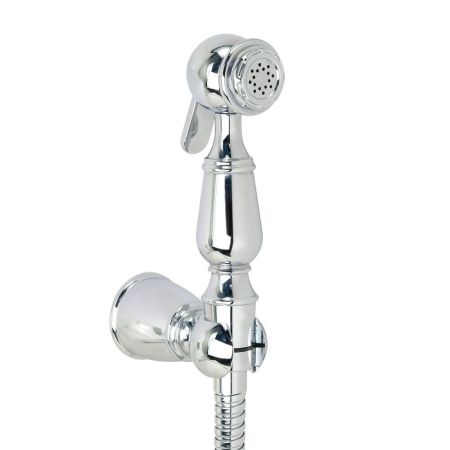 LAURA Гигиенический душ.набор, лейка/держатель/шланг латунь, хром, артикул 20098