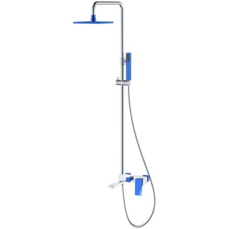 Душевая система Boheme Q 148-CRUV.2 Хром Синий, артикул 148-CRUV.2