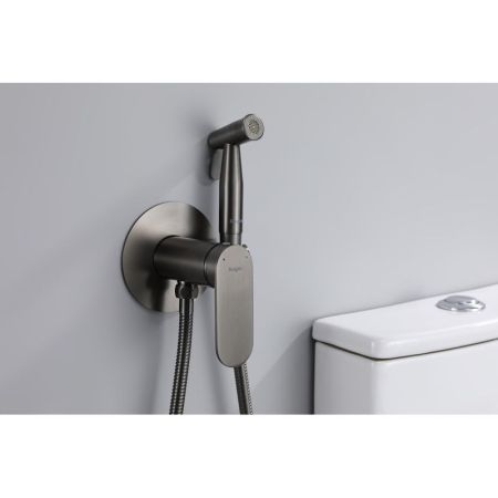 Гигиенический душ со смесителем  Raglo R10.52.09, графит