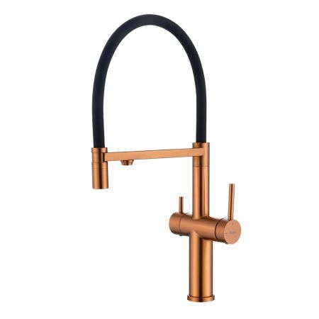 Смеситель для кухни с подключением фильтра Raglo R20.63.33, матовая медь, артикул R20.63.33