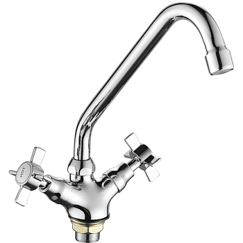 Смеситель для кухни FASHUN A4124, хром