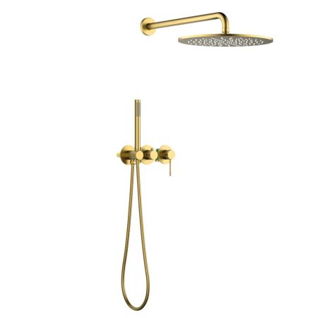 Душевая система встроенная Timo Saona золото шлифованное (SX-2349/20SM), артикул SX-2349/20SM