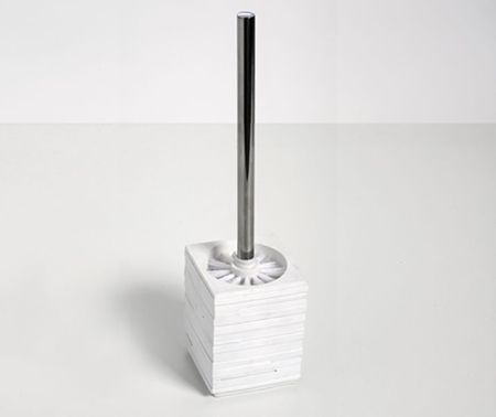 Ершик для унитаза WasserKRAFT Leine K-3827 Белый, артикул K-3827