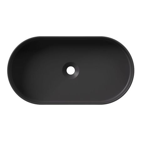 Раковина, Alice, Hide, ширина, мм-650, глубина, мм-350, высота, мм-120, тип установки-накладной (настольный), отверстия для смесителя-отсутствуют, без перелива, донный клапан-необходимо заказать, материал-керамика, вид грязеотталкивающего покрытия-Aliglaz