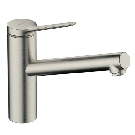 Смеситель для кухни, Hansgrohe, Zesis M33, тип открывания воды-однорычажный, тип регулирования воды-керамический картридж, монтаж-на раковину/столешницу, отверстия для монтажа-1, высота, мм-214, вынос излива, мм-220, тип излива-поворотный на 60°, 110° или, артикул 74802800