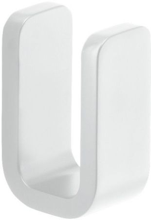 Gedy Outline, крючок одинарный, цвет белый матовый, артикул 3226(22)