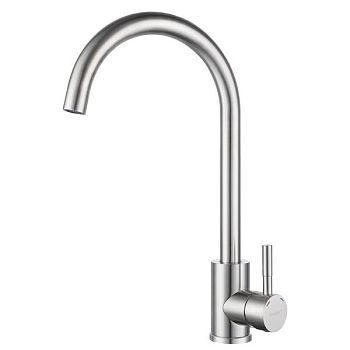 Смеситель для кухни GranFest Z-5410, нержавейка