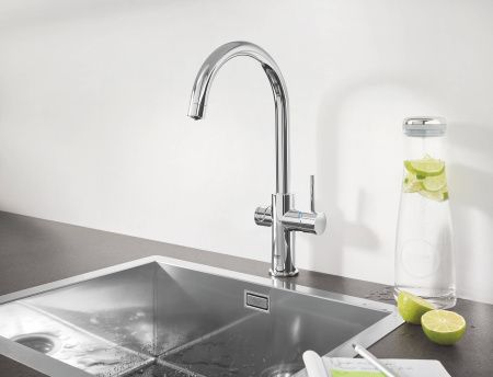 Стартовый комплект GROHE Blue Professional C-излив, хром (31607002) Стартовый комплект GROHE Blue Professional C-излив, хром (31607002)