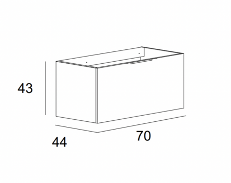 Мебель для ванной CEZARES PREMIUM 70, артикул 55399