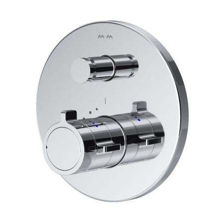 F85A45600 X-Joy Смеситель встроенный с ТМС на 2 потребителя, хром, артикул F85A45600