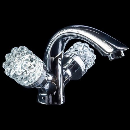 Смеситель для умывальника CRYSTAL хром Opadiris, артикул 