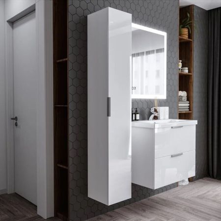 Пенал Бриклаер Хелена 30 см, белый, артикул 4627125416378