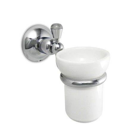 Nicolazzi Cristallo Di Rocca Стакан подвесной, цвет: белый / хром, артикул 1488CR09C