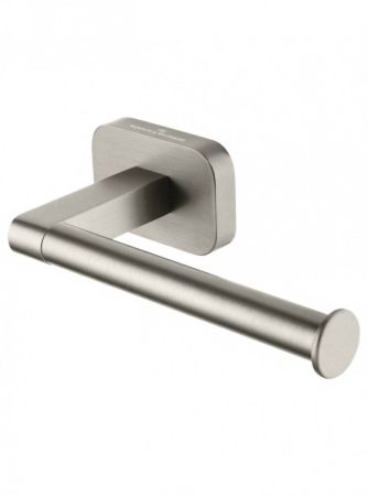 Держатель для туалетной бумаги без крышки WONZON & WOGHAND GRAFFITY, Брашированный никель (WW-9316-BN), артикул WW-9316-BN