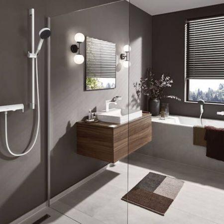 HANSGROHE VIVENIS Смеситель для раковины , цвет белый матовый