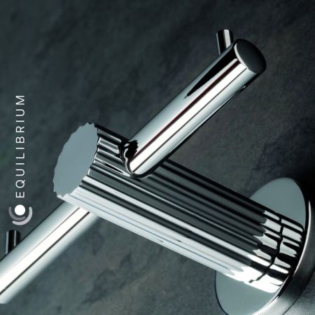 Stil Haus Equilibrium, двойной крючок (STRIPE), цвет черный матовый, артикул EQDC13(23)